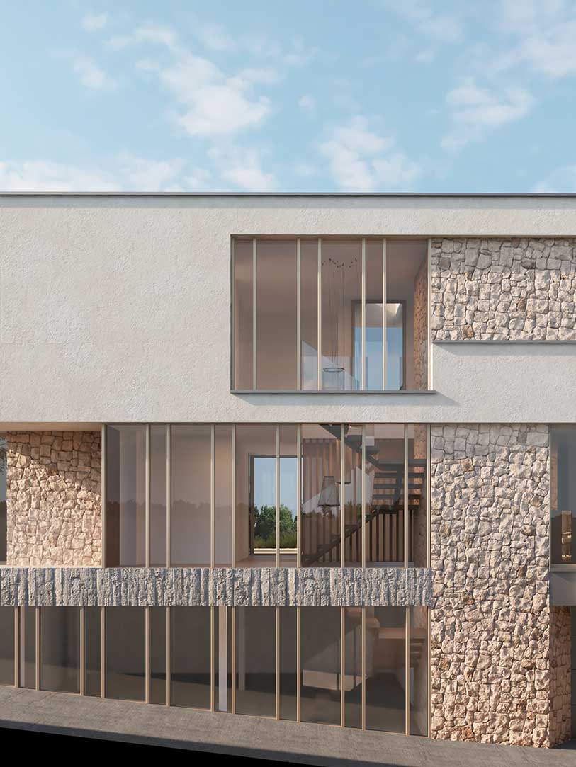 Fachada Casa SD6 Marq Mogas arquitecte