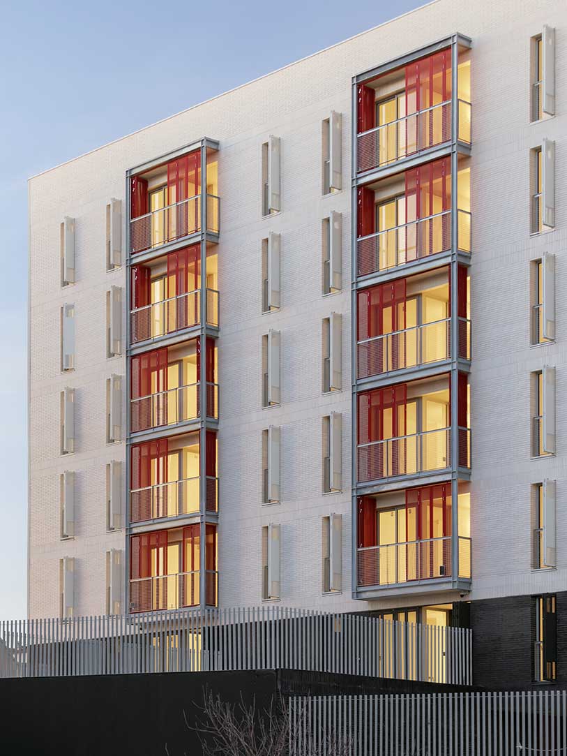 gl6 Fachada Edifici GL6 Marc Mogas Arquitectes
